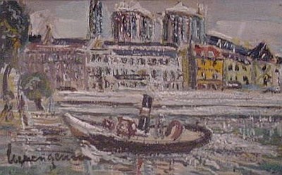 Lot 31 - Lucien Genin French, 1894-1958 VIEW OF NOTRE...