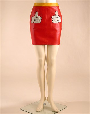 Lot 724 - Moschino Animation Motif Skirt