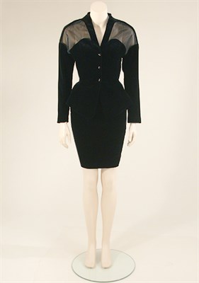 Lot 706 - Thierry Mugler Velvet Suit