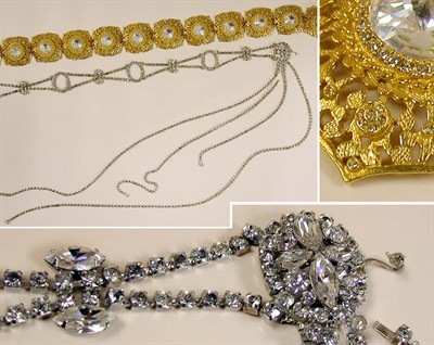 Lot 908 - Two Decorative Belts