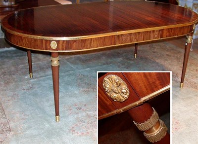 Lot 247 - Louis XVI Style Gilt-Bronze Mounted Mahogany...