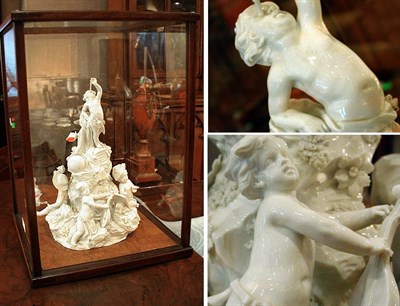 Lot 392 - Nymphenburg Porcelain Figural Group