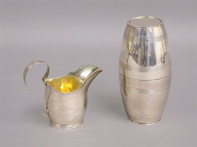 Lot 276 - George III Silver Double Beaker Spurious 18th...