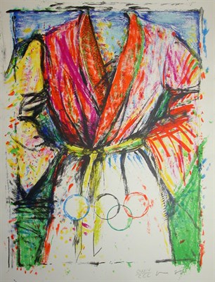 Lot 238 - Jim Dine OLYMPIC ROBE Color lithograph, 1988,...