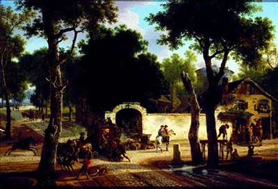 Lot 63 - Jean Louis DeMarne Belgian, 1744-1829 ON A...