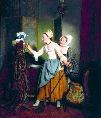 Lot 107 - Jean Alphonse Roehn French, 1799-1864 LA...