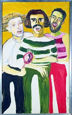 Lot 62 - Alice Neel American, 1901-1984 THE FUGS Signed...