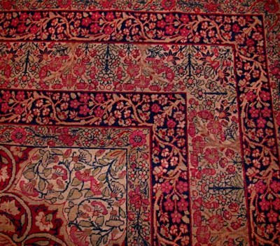 Lot 458 - Lavar Kirman Carpet Southeast Persia, last...