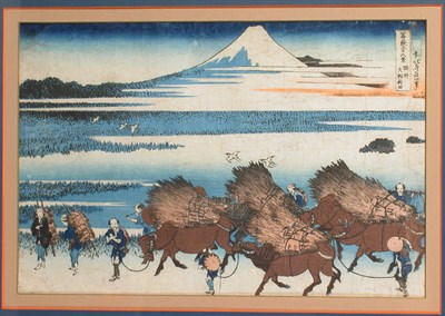 Lot 268 - Katsushika Hokusai BUYO HAJIMA; SUNSHU ONO...