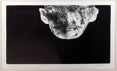 Lot 200 - Leonard Baskin EDVARD MUNCH (F./O. 476)...