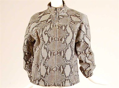 Lot 732 - Gucci Python Skin Blouson