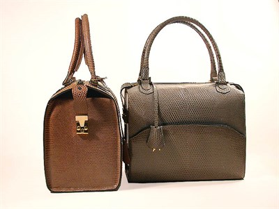 Lot 877 - Two Nan Duskin Lizard Handbags