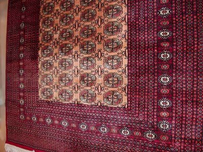 Lot 489 - Pakistan Bokhara Carpet Pakistan, contemporary...
