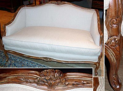 Lot 197 - Louis XV Style Upholstered Canape