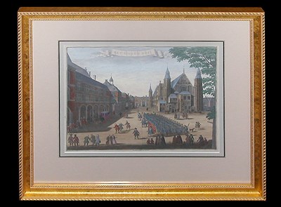 Lot 74 - After G. V. Giessen HET BINNEN HOF and DIAKEN...