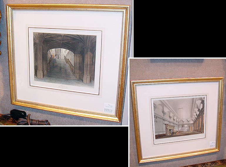 Lot 91 - After Charles Wild BANQUETING HALL, HAMPTON...