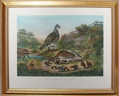 Lot 92 - Currier & Ives, publishers THE CARES OF THE...