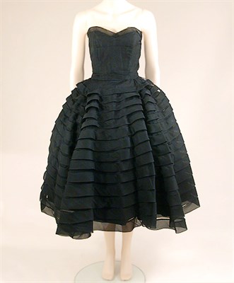 Lot 484 - Nanty Black Organza Dress