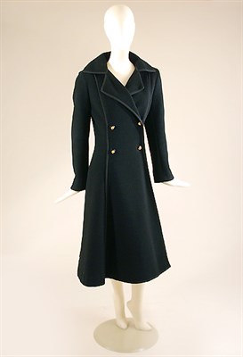 Lot 590 - Chanel Double Breasted Wool Coat