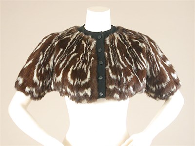 Lot 493 - Civet Fur Bolero