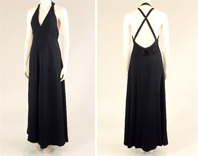 Lot 571 - Donald Brooks Halter Evening Gown