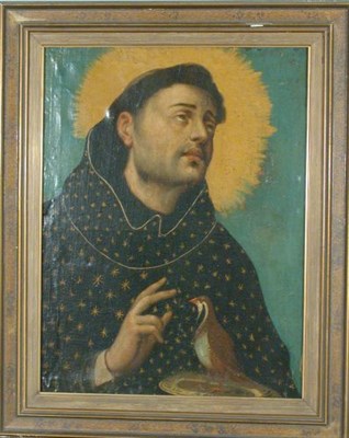 Lot 94 - Italian School 19th Century SAINT NICHOLAS OF...