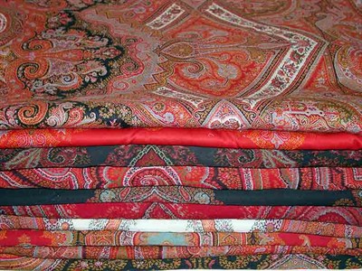 Lot 967 - Ten Paisley Shawls
