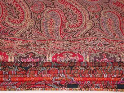 Lot 968 - Nine Paisley Shawls
