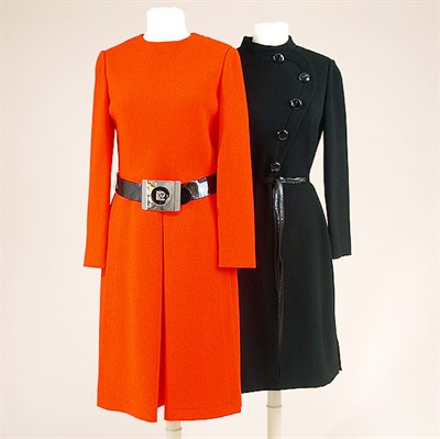 Lot 498 - Two Pierre Cardin Wool Dresses