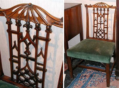 Lot 119 - Georgian Style Mahogany Side Chair