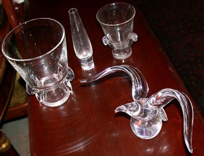 Lot 203 - Group of Five Steuben Glass Articles