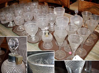 Lot 277 - Miscellaneous Group of Colorless Cut Glass...