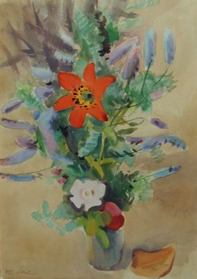 Lot 112 - Franz Lerch Austrian, 1895-1977 FLORAL STILL...