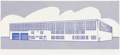 Lot 312 - Roy Lichtenstein REAL ESTATE (C. 88)...