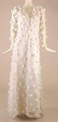 Lot 742 - Givenchy Ivory Satin Evening Gown