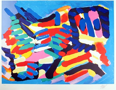 Lot 192 - Karel Appel UNTITLED Color lithographs, 1980,...
