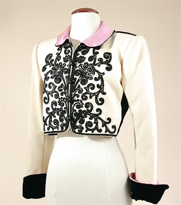 Lot 752 - Yves Saint Laurent Couture Matador Style Jacket