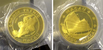 Lot 172 - Macao: 1988 5 Ounce Gold Coin