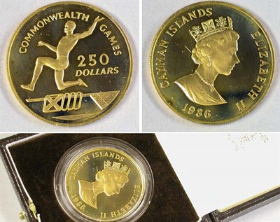 Lot 59 - Cayman Islands: 1986 1.4 Ounce Gold Coin