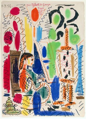 Lot 350 - Pablo Picasso ATELIER DE CANNES (BLOCH 794;...