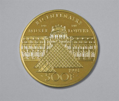 Lot 130 - 5 Ounce Gold Coin, Mona Lisa