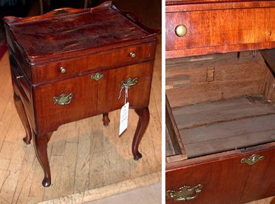 Lot 447 - Georgian Style Mahogany Side Cabinet