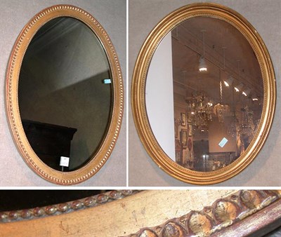 Lot 453 - Two Similar Gilt Decorated Mirrors