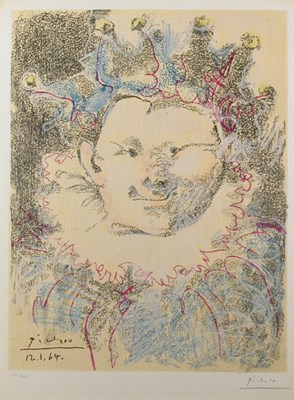 Lot 355 - After Pablo Picasso LE BOUFFON Color...