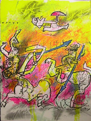 Lot 324 - Roberto Matta UNTITLED Color lithographs,...