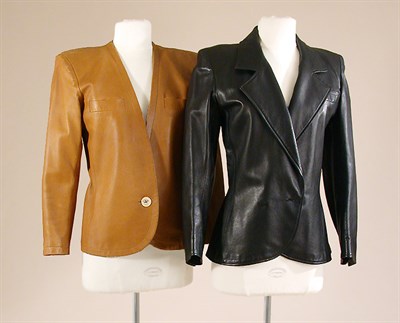 Lot 758 - Two Yves Saint Laurent Leather Jackets