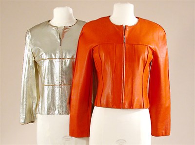 Lot 765 - Two Chanel Leather Jackets