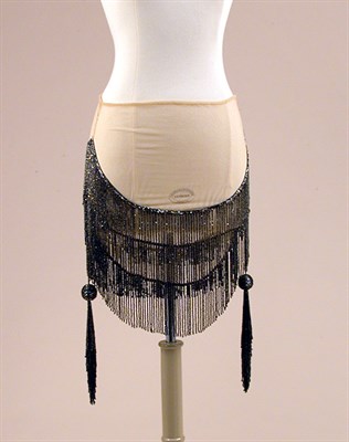 Lot 737 - Beaded Skirt Panel