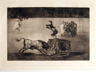 Lot 256 - Francesco Jose de Goya OTRA LOCURA SUYA EN LA...