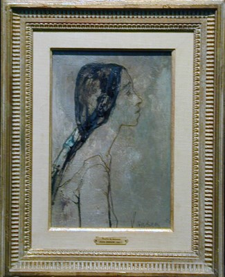 Lot 150 - Jean Jansem French, b.1920 PROFILE OF A DANCER...